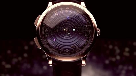 planets on wrist watch